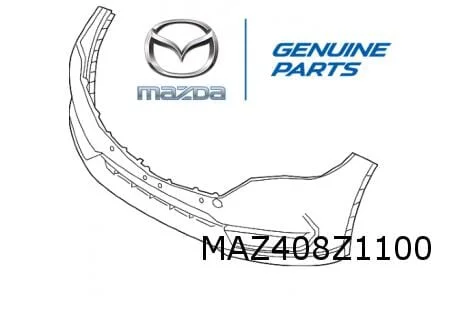 Mazda CX-5 (5/17-10/21) voorbumper (te spuiten) Origineel! KB8A50031E8H