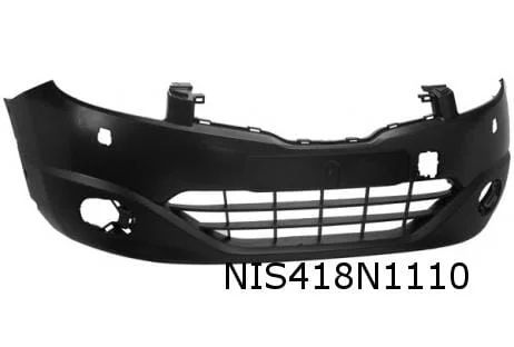 Nissan Qashqai (5/10-) voorbumper (bij koplampsproeiers) (te spuiten) Origineel! 62022BR00H