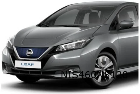 Nissan Leaf (1/18-) voorbumper (Acenta) (KAD / Dark grey) (te spuiten) Origineel! 620225SH0C