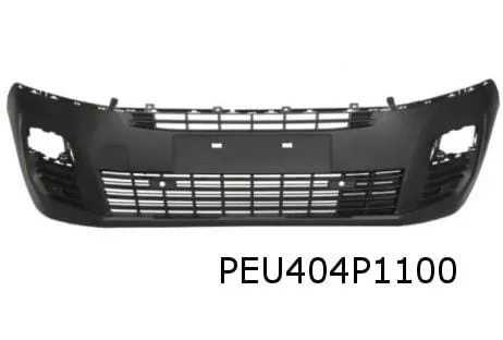 Citroën Berlingo/Peugeot Partner (1/19-) voorbumper (bij PDC/ Zwart) (te spuiten) Origineel! 1632656180