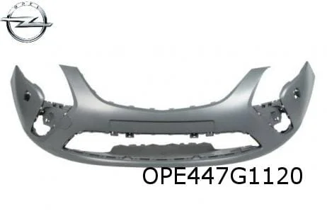 Opel Zafira C Tourer (12/11-9/16) voorbumper (bij koplampsproeiers) (te spuiten) Origineel! 20951662