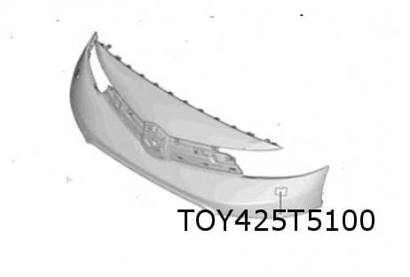 Toyota Pro-Ace (9/16-) voorbumper boven (te spuiten) Origineel! SU001A4858