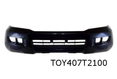 Toyota Land Cruiser 120 (12/02-1/10) voorbumper (bij wielkuipverbreder) (te spuiten) Origineel! 5211960942