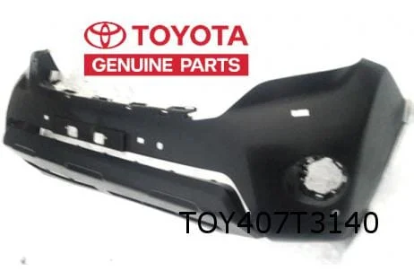 Toyota Land Cruiser 150 (11/13-8/17) voorbumper (bij PDC / ML / Koplampsproeiers) (te spuiten) Origineel! 521196B925