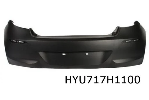 Hyundai I20 (6/12-1/15) achterbumper (te spuiten) Origineel! 866111J500