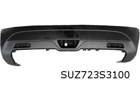 Suzuki SX4 S-Cross (9/13-1/22) achterbumper onderdeel (Zwart) Origineel! 7182161M005PK