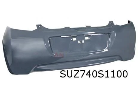 Suzuki Alto GF (1/09-6/15) achterbumper (te spuiten) Origineel! 71811M68K00799