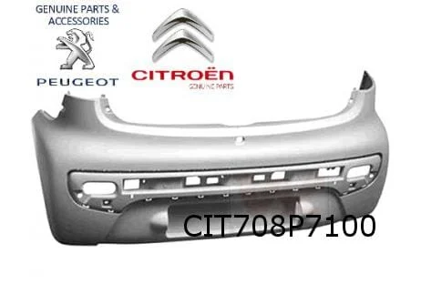Citroën C1/ Peugeot 107 achterbumper (te spuiten)  Origineel! 7410Y8