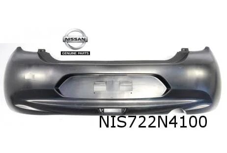 Nissan Micra K13 (6/13-4/17) achterbumper (te spuiten) Origineel! 850223HN0H
