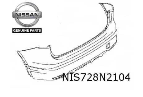 Nissan Qashqai (6/17-5/21) achterbumper (bij zwarte wielkuiplijsten) (Silver) (Bij PDC) Origineel! 85022HV13A