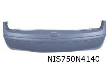 Nissan Micra K12 (6/05-1/11) achterbumper (bij PDC) (te spuiten/lijst structuur ) Origineel!  85022BG10H