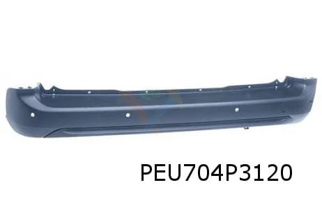 Citroën Berlingo/Peugeot Partner (1/19-) achterbumperdeel midden (te Spuiten) (Bij PDC) Origineel! 1633557780