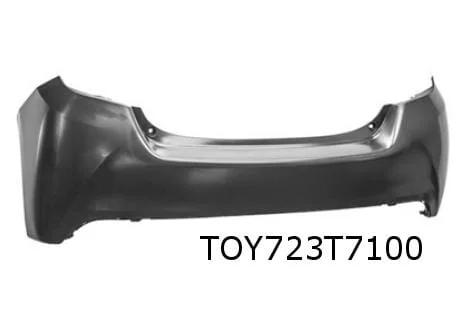 Toyota Yaris (9/14-4/17) achterbumper (te spuiten) Origineel! 521590U917