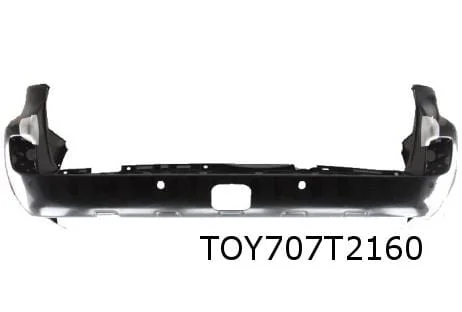 Toyota Land Cruiser 200 (-2/12) achterbumper (bij PDC) (trekhaak af fabriek) (te spuiten) Origineel! 5215960959
