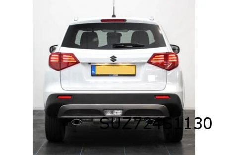 Suzuki Vitara (10/18) achterbumper (ZNL wit/zwart) (te spuiten) Origineel! 7181154P02EZZ