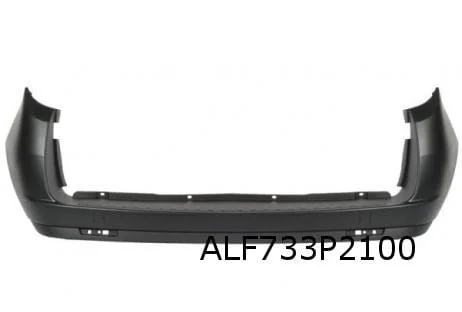 Fiat Doblo III (1/10-1/15) achterbumper (zwart) (bij achterdeuren) (te spuiten) Origineel! 735497862