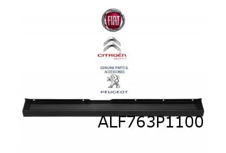 Citroën / Fiat / Peugeot achterbumper Midden (donkergrijs ) (+/-PDC) Origineel! 7410AL