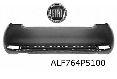Fiat 500 (312) achterbumper (te spuiten) Origineel! 735637732