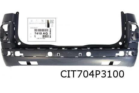 Citroën C4 Picasso (11/06-7/13) achterbumper (te spuiten) Origineel! 7410AQ