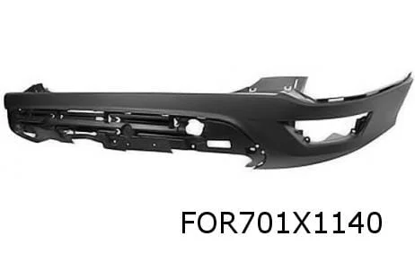 Ford Kuga (1/13-3/20) achterbumper (carbonzwart) (bij geavanceerde parkeerhulp) Origineel! 2106427