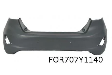 Ford Fiesta VII (3/17-1/22) achterbumper (primer) (bij PDC) Origineel! 2319410