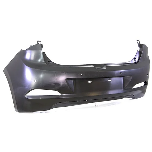 Hyundai i20 (1/15-8/18) achterbumper (te spuiten) (bij parkassist) Origineel! 86610C8030