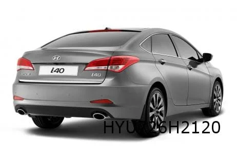 Hyundai i40 (8/11-5/15) achterbumper (te spuiten) (Bij smart parking assist) Origineel! 866403Z310