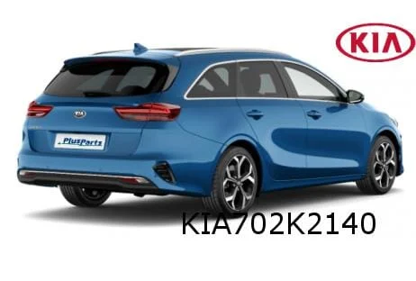 Kia Ceed SW (7/18-10/21) achterbumper (te spuiten) (bij PDC en smart park assist) Origineel! 86610J7320