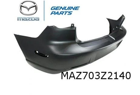 Mazda 3 Sedan (6/09-) achterbumper (te spuiten) (Sporty type) Origineel! BS4N50221CBB