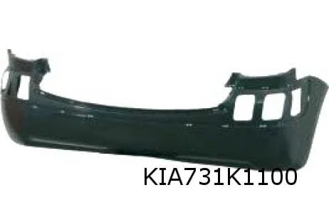 Kia Rio II (-10/06)  (5-drs) achterbumper (te spuiten) Origineel! 866111G220