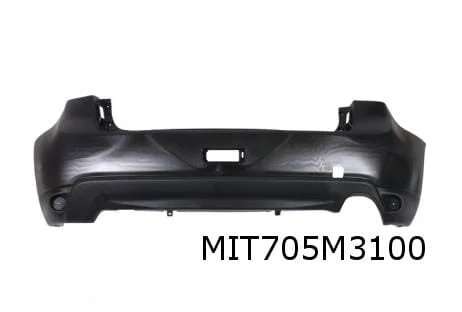 Mitsubishi ASX (7/12-4/15) achterbumper (te spuiten) Origineel! 6410C587