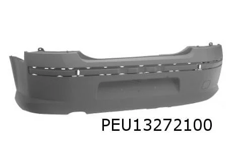 Peugeot 407 Sedan (4/04-4/11) achterbumper (te spuiten) Origineel! 7410V3