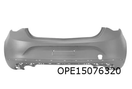 Opel Astra J (12/09-10/15) achterbumper (Te spuiten) Origineel! 13364582