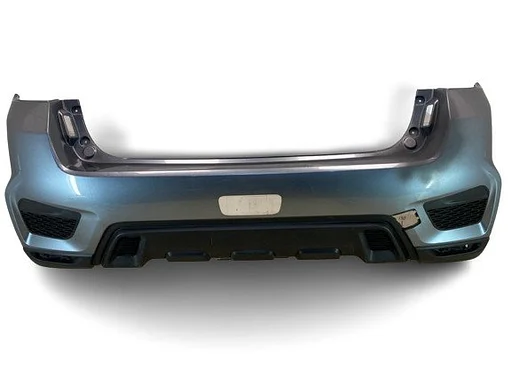 Mitsubishi ASX (1/18-) achterbumper (bij PDC) (bij wielkuiplijsten) (te spuiten) Origineel! 6410F482