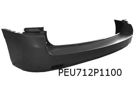 Citroën Jumper/Opel Vivaro achterbumper (Zwart) Origineel! 1614328080