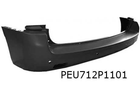 Citroën Jumper/Opel Vivaro achterbumper (Zwart) (Bij PDC) Origineel! 1614328280