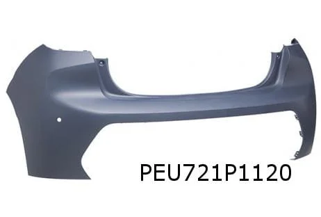 Peugeot 208 (10/19-)achterbumper (Te spuiten) (Bij PDC) Origineel! 164979801T