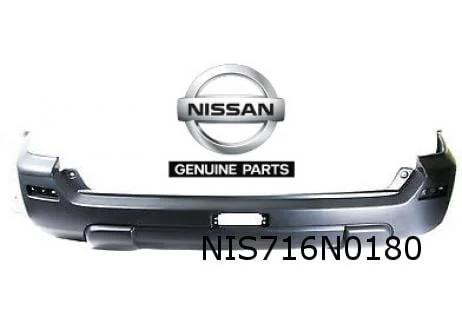 Nissan X-trail (-12/03)  achterbumper (te spuiten) Origineel! H5M228H326