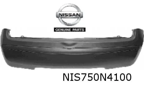Nissan Micra K12 (6/05-) achterbumper (te spuiten) Origineel! 85022BC640