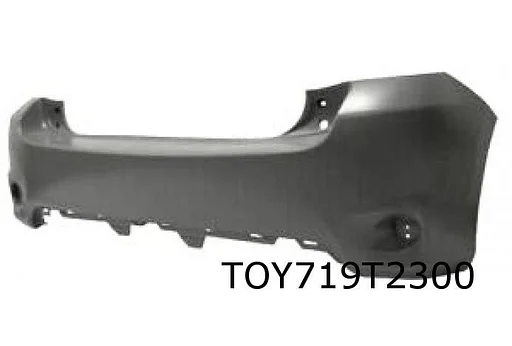 Toyota Auris (1/10-12/12) achterbumper (te spuiten) Origineel! 5215902974