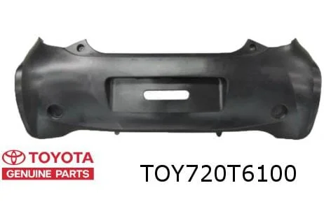 Toyota IQ (1/09-2/14) achterbumper (te spuiten) Origineel! 5215974900