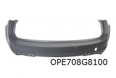Opel Insignia A (10/13-6/17) achterbumper (bij PDC) (Sports Tourer) (te spuiten) Origineel! 23430214
