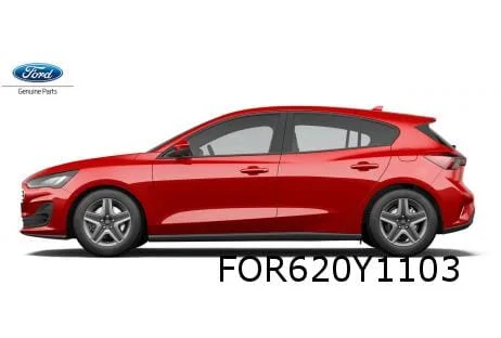 Ford Focus V (7/18-1/22) achterportier links (5-drs.) (te spuiten) Origineel! 2513219