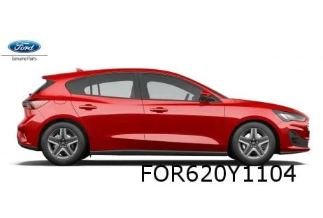 Ford Focus V (7/18-1/22) achterportier rechts (5-drs.) (te spuiten) Origineel! 2577510