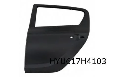 Hyundai i20 (1/09-1/15) achterportier links (te spuiten) Origineel! 770031J010