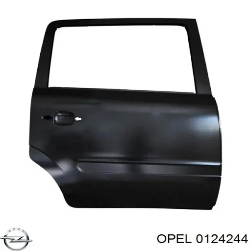 Opel Zafira B (8/05-12/11)  Achterportier Rechts (te spuiten) Origineel! 13203016