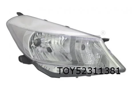 Toyota Yaris (P13) Koplampset L+ R (chrome) Origineel! 811700D450