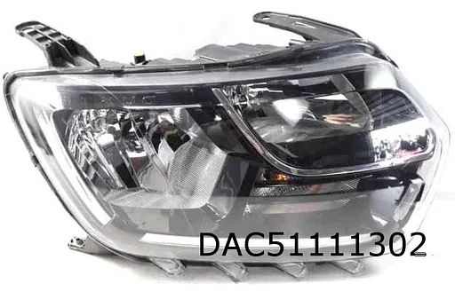 Dacia Duster (1/18-) koplamp Rechts (H7/H1/LED) Origineel! 260101133R