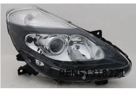 Renault Clio III (2/09-1/11) koplamp Links (GT en Sport) (projectortype) (Met bochtverlichting) Origineel! 260603960R