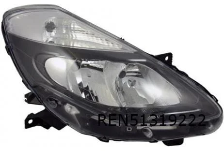 Renault Clio III (1/11-1/13) koplamp Rechts (zwart) Origineel! 260103749R